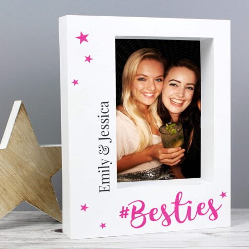 (product) Personalised Besties 5x7 Box Photo Frame