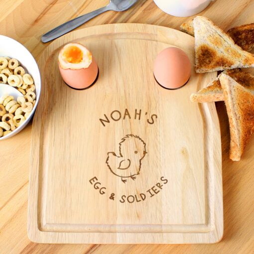 (product) Personalised Chick Egg & Toast Board