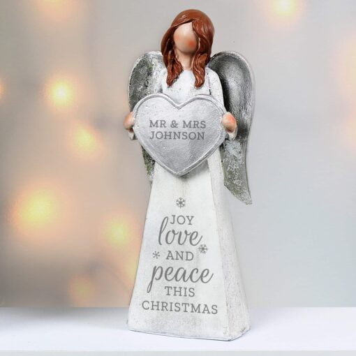 (product) Personalised Christmas Angel Ornament