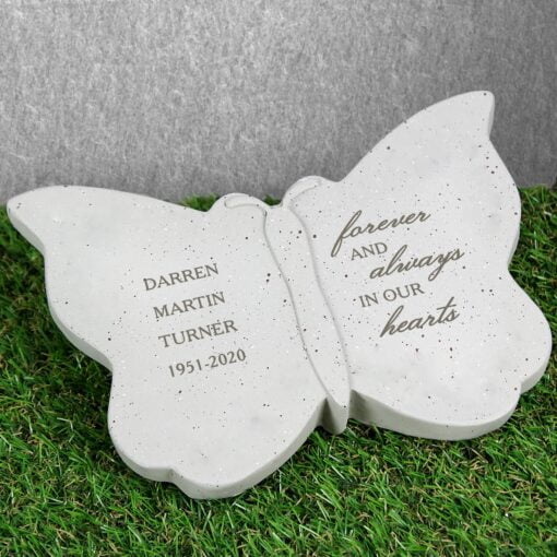(product) Personalised Forever and Always Memorial Butterfly