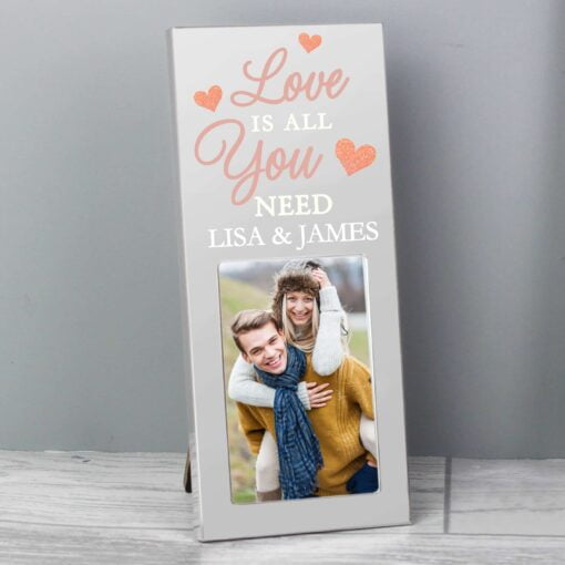 (product) Personalised 'Love is All You Need' 2x3 Photo Frame