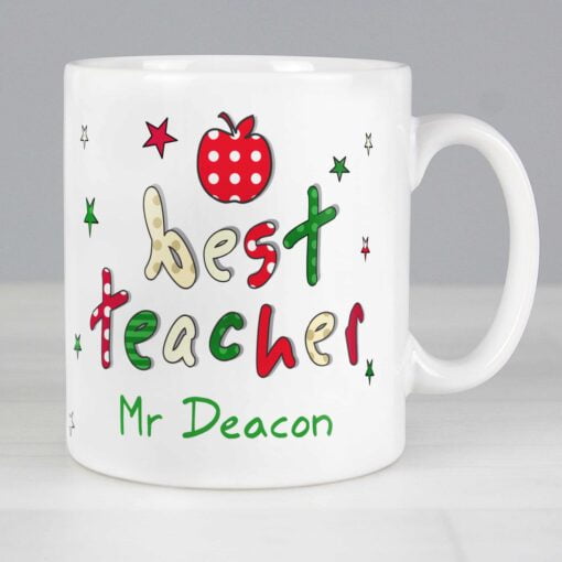 (product) Personalised Teacher Mug