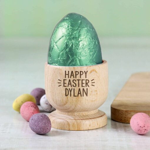 (product) Personalised Wooden Egg Cup