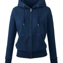 Anthem Ladies Organic Full Zip Hoodie