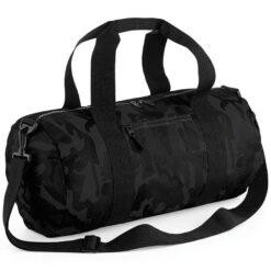 BagBase Camo Barrel Bag