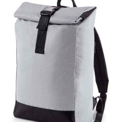 BagBase Reflective Roll-Top Backpack