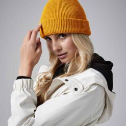 Beechfield Organic Cotton Waffle Beanie