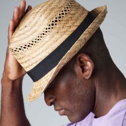 Beechfield Straw Summer Trilby