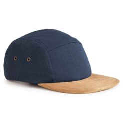 Beechfield Suede Peak 5 Panel Cap