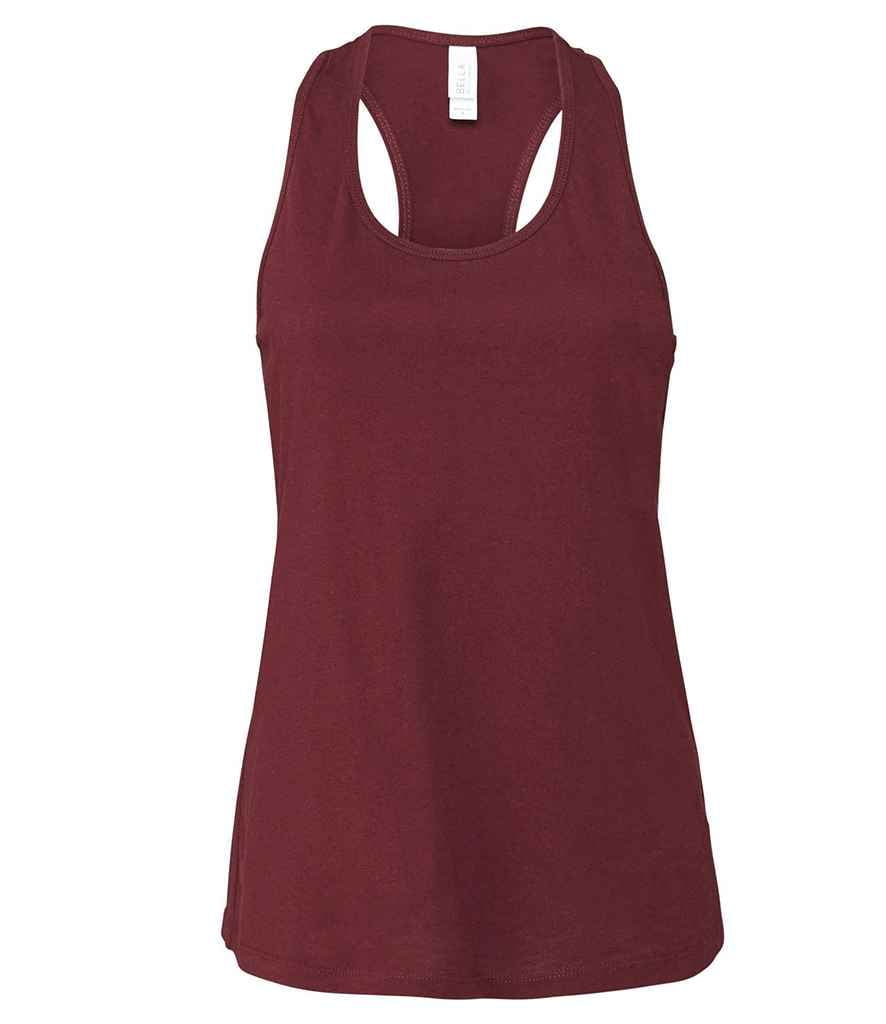 Bella Ladies Jersey Racer Back Tank Top