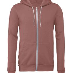 Canvas Unisex Full Zip Hoodie