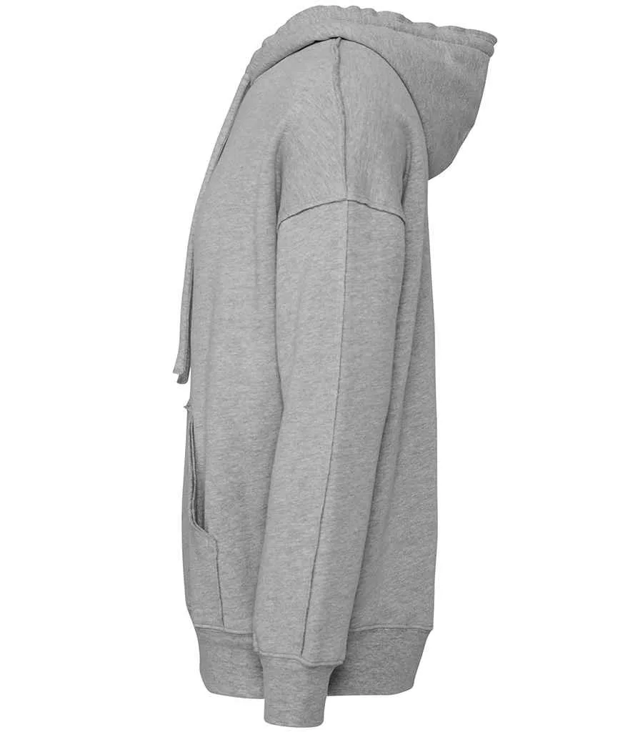 Canvas Unisex Raw Seam Hoodie