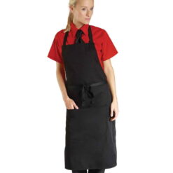 Dennys Bib Apron with Pocket