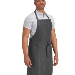 Dennys Cross Dyed Denim Bib Apron