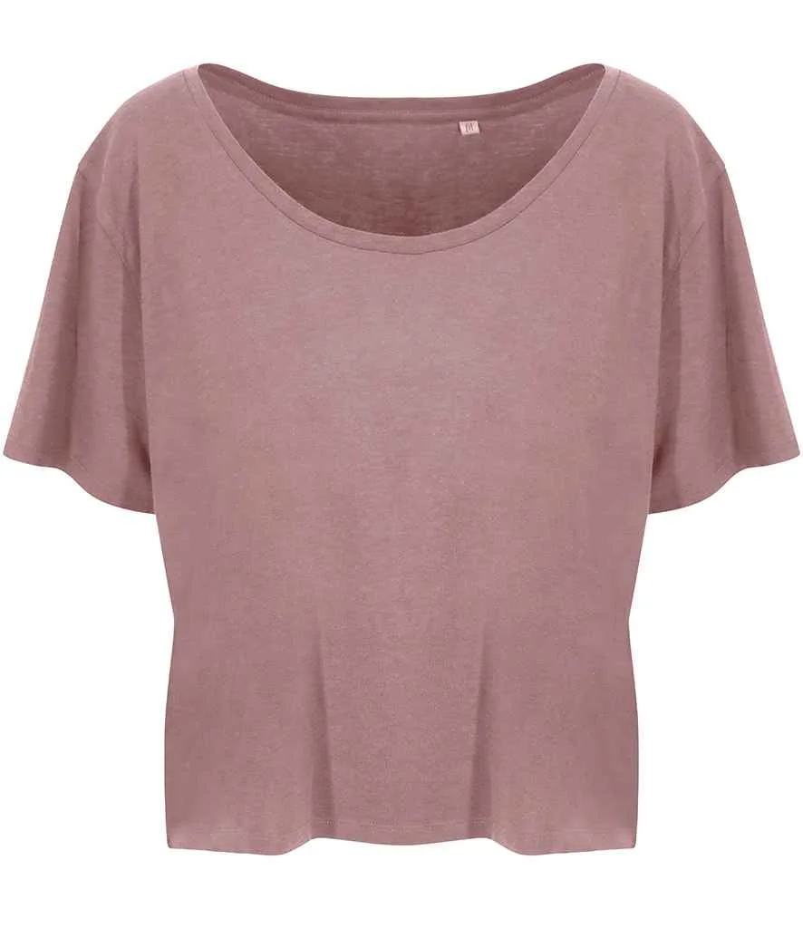 Ecologie Ladies Daintree EcoViscose Cropped T-Shirt