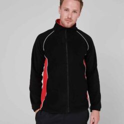 Finden and Hales Contrast Micro Fleece Jacket