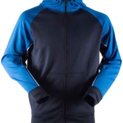 Finden and Hales Panelled Sports Hoodie