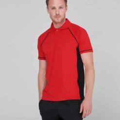 Finden and Hales Performance Panel Polo Shirt