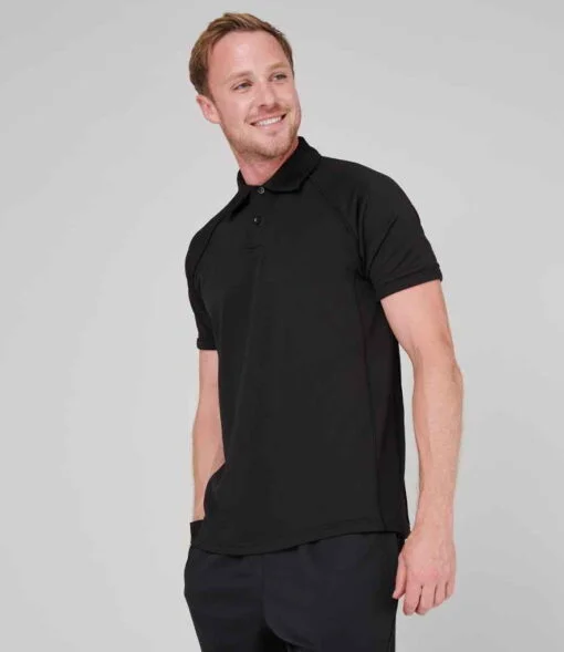 Finden and Hales Performance Piped Polo Shirt