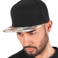 Flexfit Floral Snapback Cap