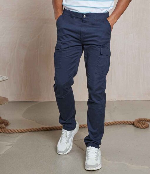 Front Row Stretch Cargo Trousers