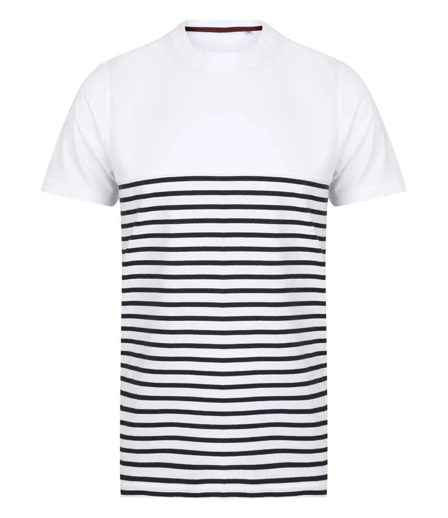 Front Row Unisex Breton Striped T-Shirt