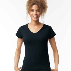 Gildan Ladies SoftStyle® V Neck T-Shirt