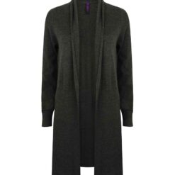 Henbury Ladies Longline Open Cardigan