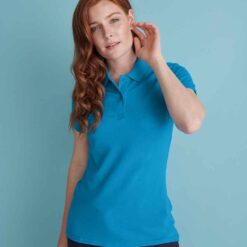 Henbury Ladies Modern Fit Cotton Piqué Polo Shirt