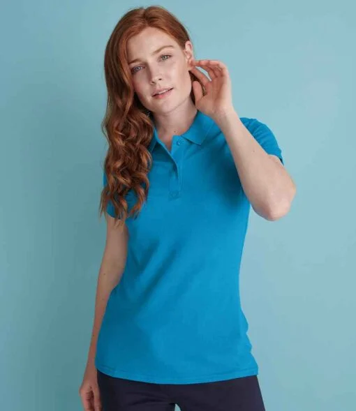 Henbury Ladies Modern Fit Cotton Piqué Polo Shirt