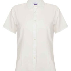 Henbury Ladies Short Sleeve Wicking Shirt