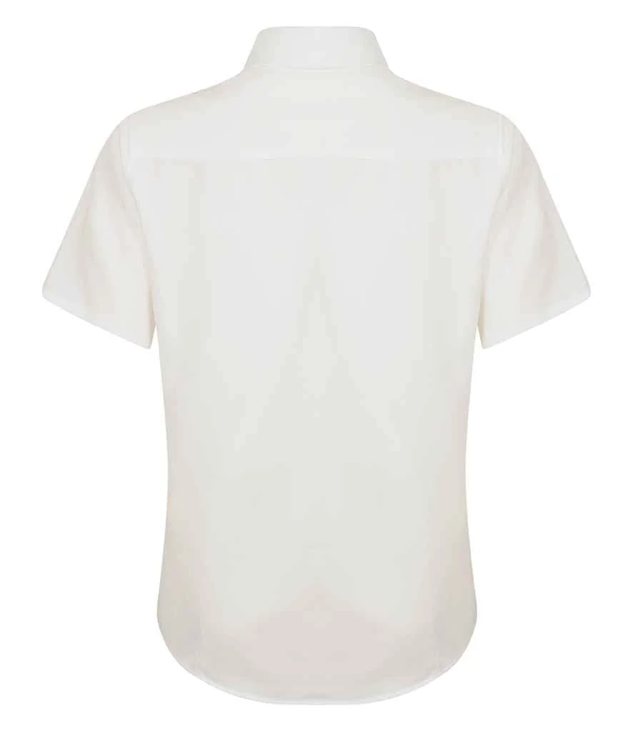 Henbury Ladies Short Sleeve Wicking Shirt