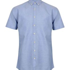 Henbury Modern Short Sleeve Regular Fit Oxford Shirt