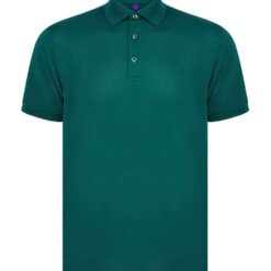 Henbury Recycled Polyester Piqué Polo Shirt