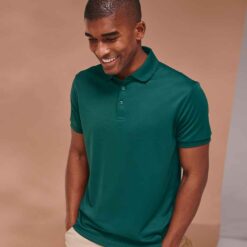 Henbury Recycled Polyester Piqué Polo Shirt