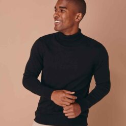 Henbury Roll Neck Sweater