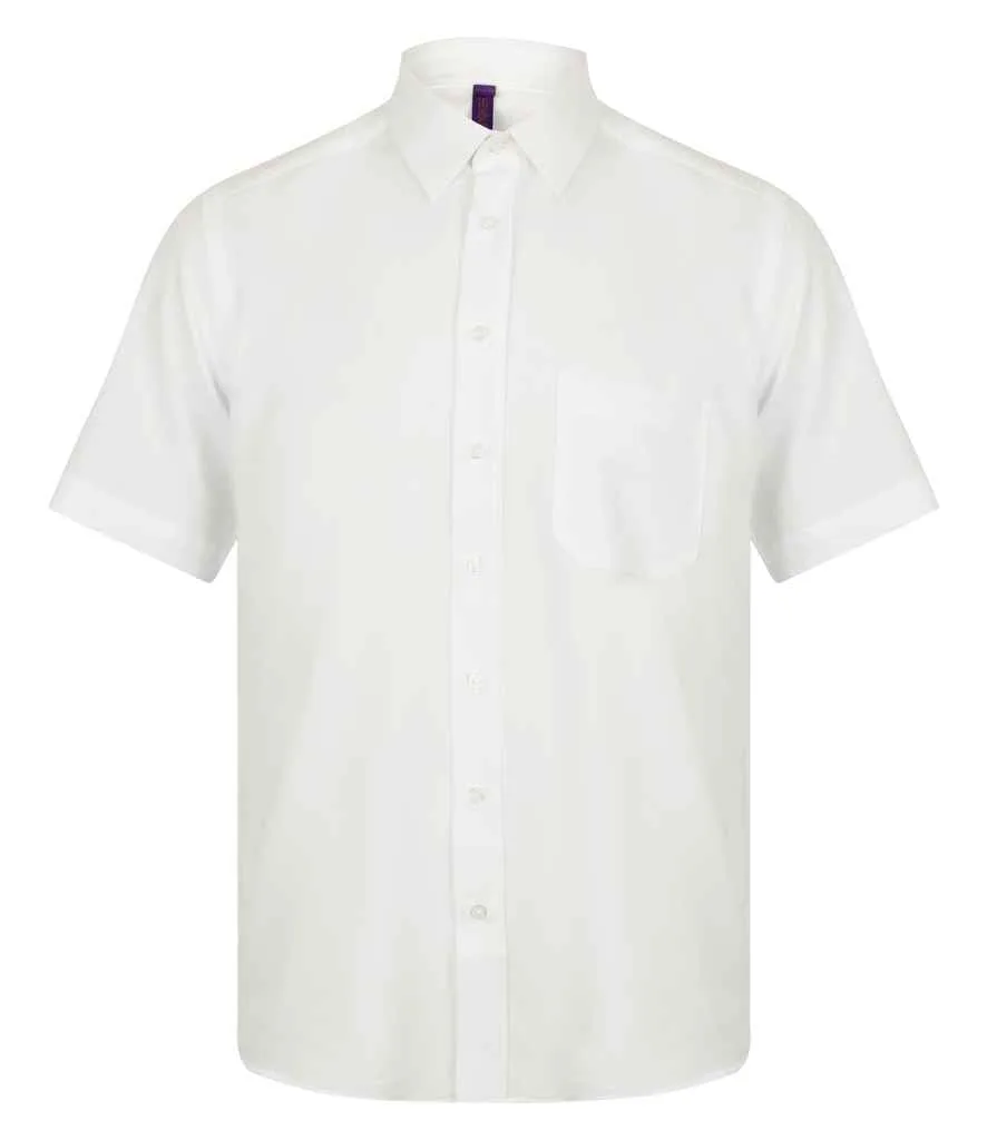 Henbury Short Sleeve Wicking Shirt