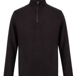 Henbury Zip Neck Micro Fleece