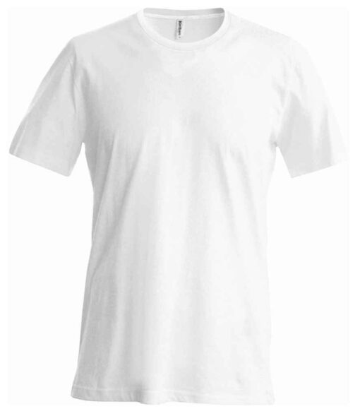 Kariban Crew Neck T-Shirt - White, 3XL