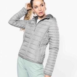 Kariban Ladies Lightweight Hooded Padded Jacket