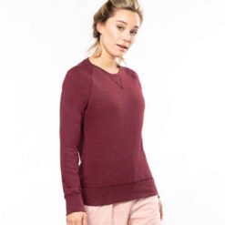 Kariban Ladies Organic Raglan Sweatshirt