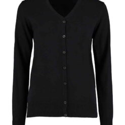 Kustom Kit Ladies Arundel Cotton Acrylic V Neck Cardigan