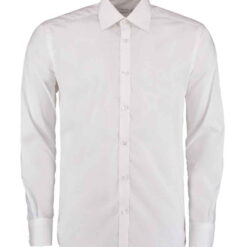 Kustom Kit Long Sleeve Slim Fit Business Shirt