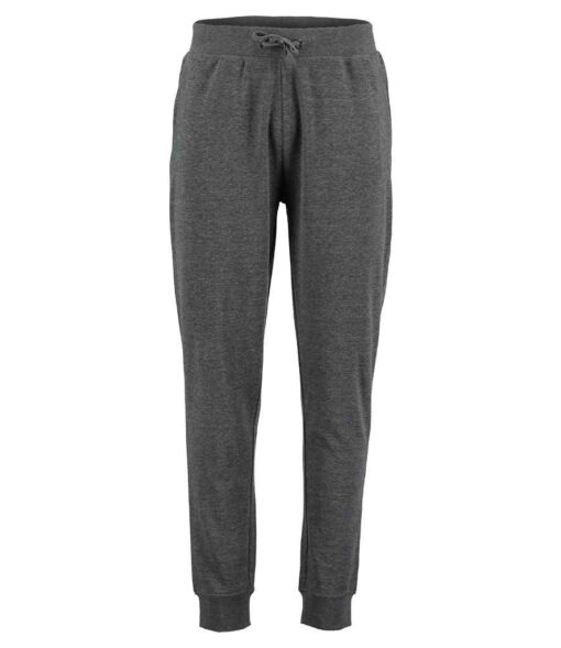 Kustom Kit Slim Fit Sweat Pants - Dark Grey Marl, XXL