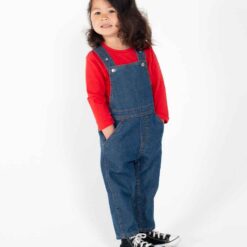 Larkwood Kids Denim Dungarees