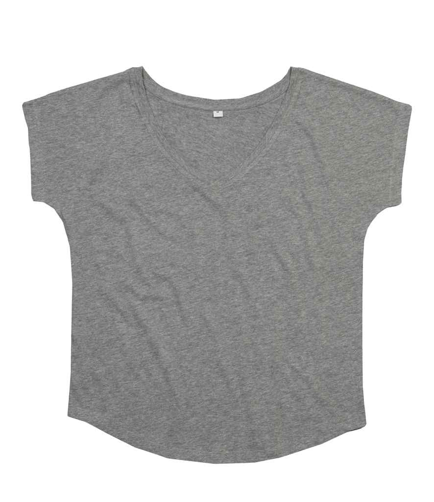 Mantis Ladies Loose Fit V Neck T-Shirt