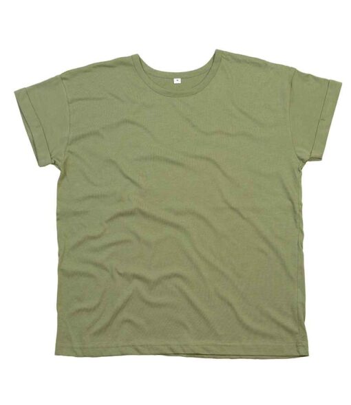 Mantis Ladies The Boyfriend T-Shirt - Olive Green, XL