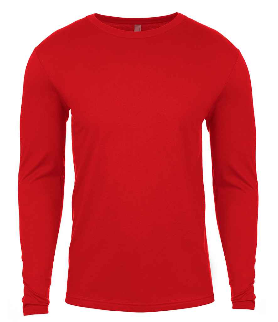 Next Level Apparel Cotton Long Sleeve Crew Neck T-Shirt