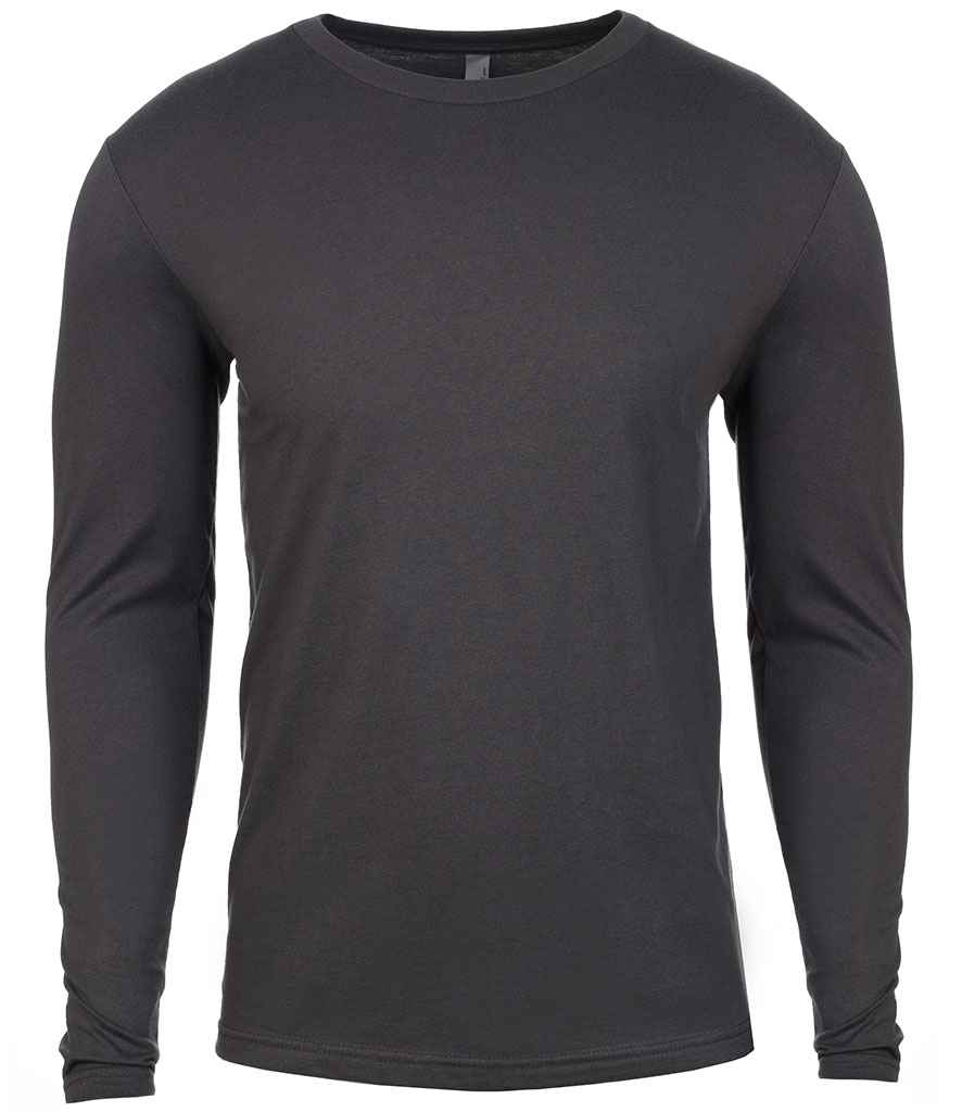 Next Level Apparel Cotton Long Sleeve Crew Neck T-Shirt