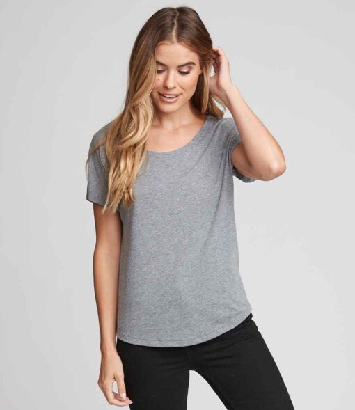 Next Level Apparel Ladies Tri-Blend Dolman T-Shirt